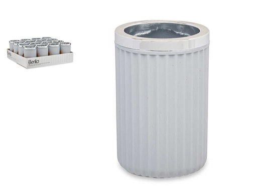 Vaso multiuso plástico gris: versátil, ligero y durable para tu hogar