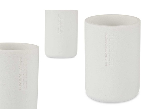 Vaso resina redondo blanco: elegancia y durabilidad para tu hogar
