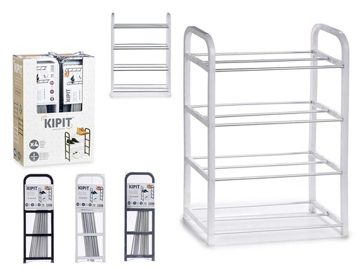 Zapatero para 8 pares en 3 colores: organización y estilo ideal