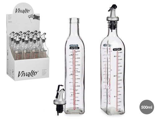 Aceitera con medidor 500ml: precisión y estilo en tu cocina
