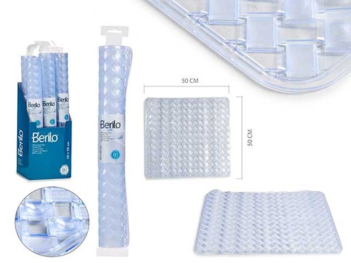 Alfombra antideslizante trenzado, ideal para seguridad y estilo