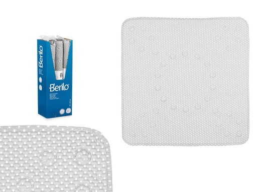 Alfombra baño antideslizante de goma gris: seguridad y estilo
