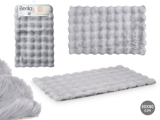 Alfombra baño gris: Comodidad y estilo para tu espacio higiénico
