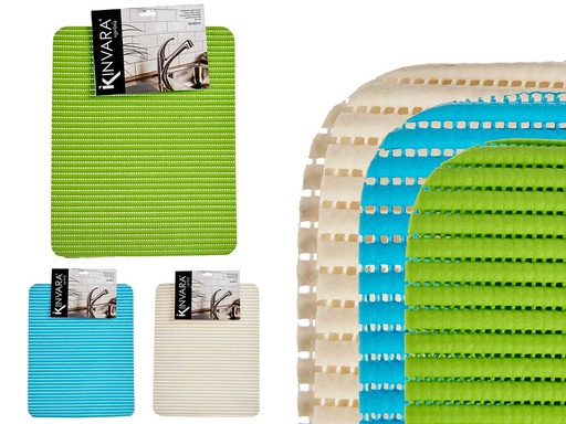 Alfombrilla antideslizante surtida en 3 colores para un hogar seguro