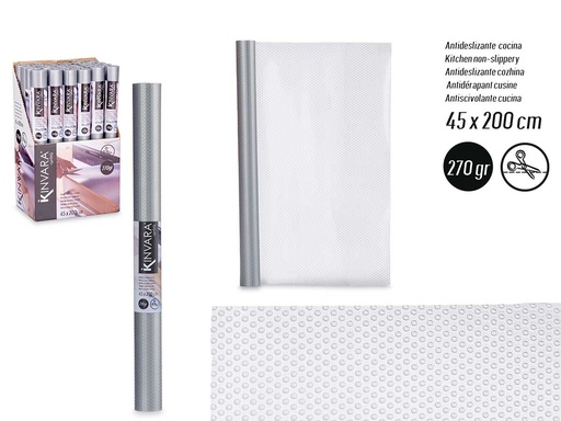Antideslizante 270 gr Plateado: Seguridad y Estilo en 2m