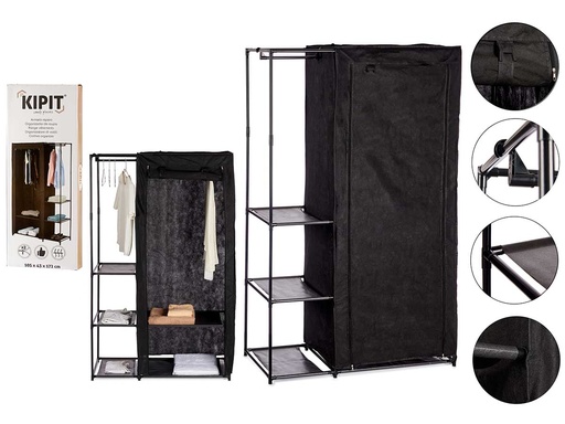 Armario combinado doble 172cm: Elegancia y amplitud para tu hogar