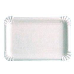 Bandeja Cartón Blanco Nº6