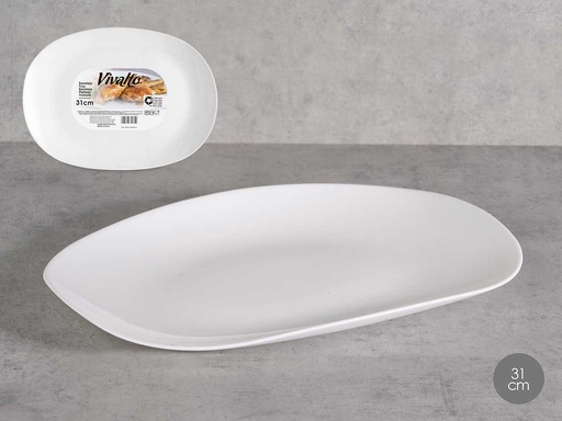 Bandeja opal rectangular: elegancia y versatilidad en 31cm