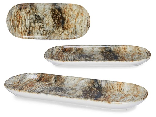 Bandeja ovalada piedra: Elegancia y resistencia para tu hogar