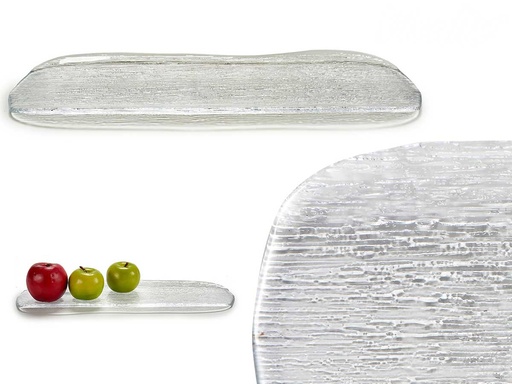 Bandeja rectangular 47 cm oasis: Diseño elegante y versátil