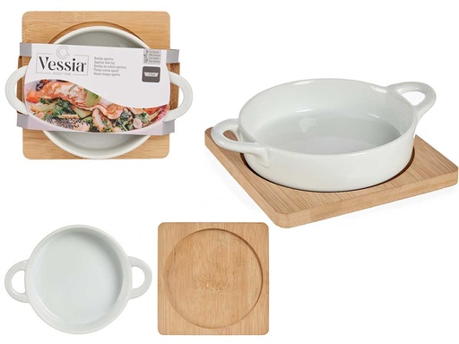 Bandeja redonda de bambú: elegancia y funcionalidad en tu hogar