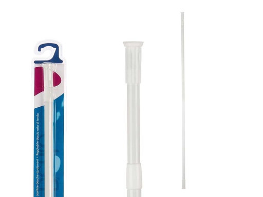 Barra cortina bañera: diseño elegante y ajuste flexible 140-260 cm