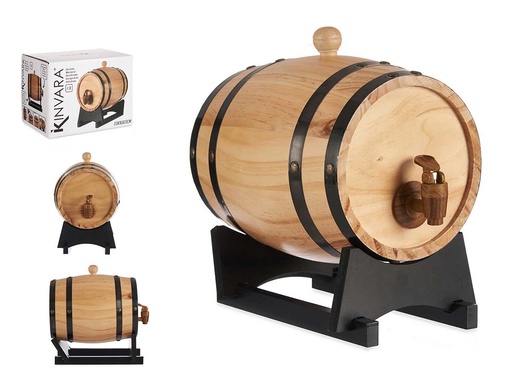 Barril de vino 3 ltr: Perfecto para almacenar y servir vino