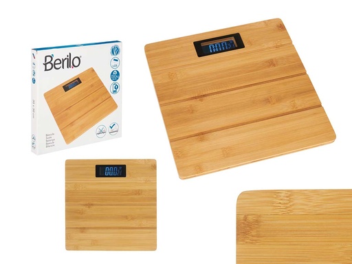 Bascula digital bambú: Estilo natural y precisión en tus mediciones