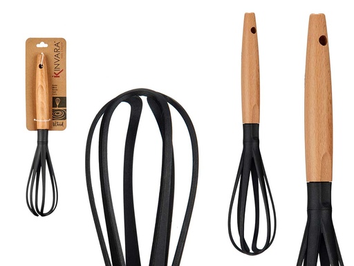 Batidor cocina mango madera: resistente, elegante y ergonómico