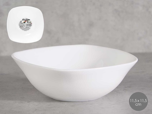 Bol cuadrado opal: Diseño elegante y versátil para tu mesa