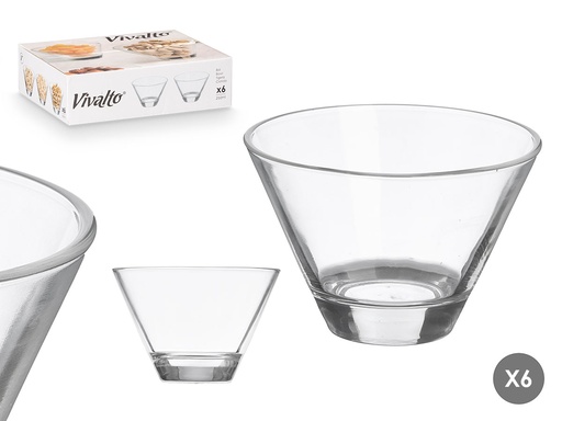 Bol cónico 250 ml: Ideal para servir y presentar con estilo