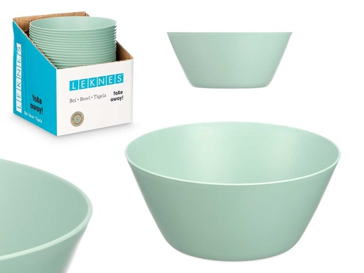 Bol cónico grande verde: estilo y funcionalidad en tu cocina