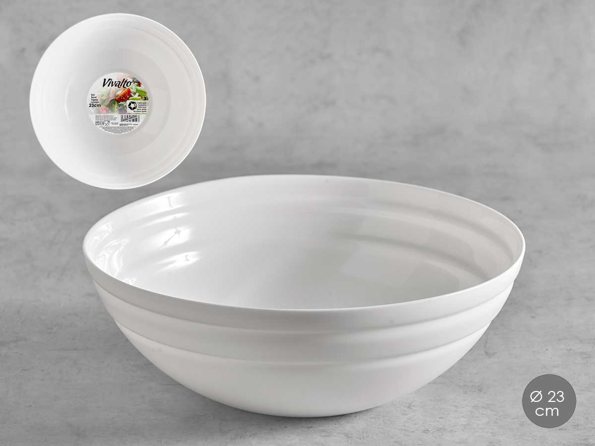 Bol ondas opal de 23cm: Elegancia y versatilidad para tu mesa