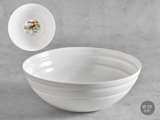 Bol ondas opal de 23cm: Elegancia y versatilidad para tu mesa