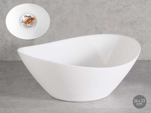 Bol opal grande 26cm: Elegancia y resistencia para tu mesa