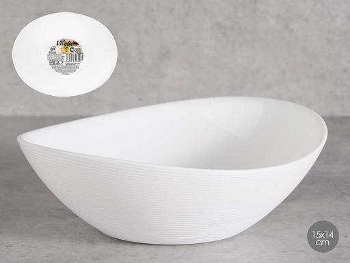 Bol ovalado opal: Elegancia y versatilidad para tu mesa