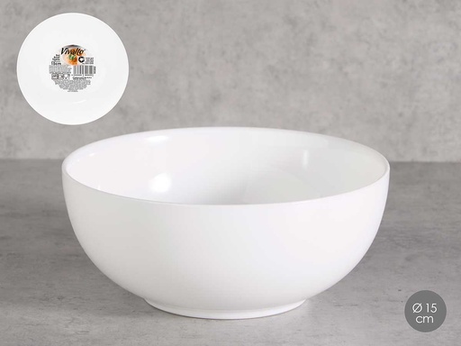 Bol redondo opal 15cm: Elegancia y estilo para tu mesa
