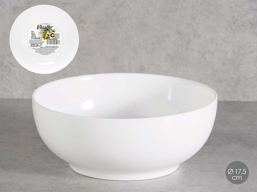 Bol redondo opal de 17,5 cm: Elegancia y versatilidad en tu mesa