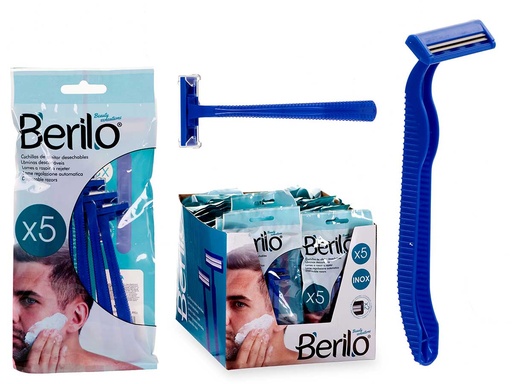 Bolsa 5 maquinillas afeitar hombre: Estilo y comodidad a tu alcance