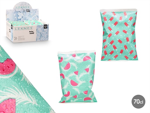 Bolsa acumulador frío 250ml surtida, alivia el dolor y refresca
