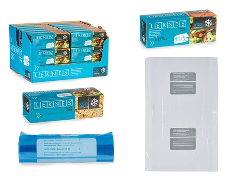 Bolsa congelación 30 uds: ideales para conservar tus alimentos