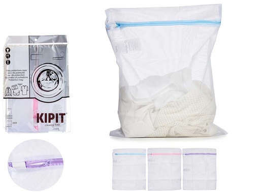 Bolsa lavadora 40x50cm: Organiza tu colada con estilo en 3 colores