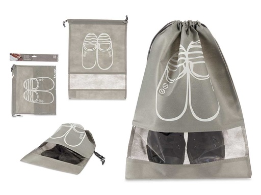 Bolsa zapatero gris: organiza tu calzado con estilo y comodidad