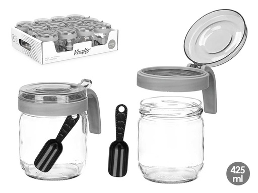 Bote multiuso 425ml gris: Organización y estilo para tu hogar