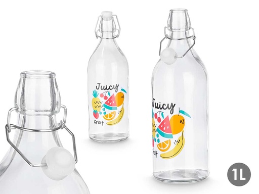 Botella Juicy Fruit 1L: Sabor refrescante y natural en cada sorbo