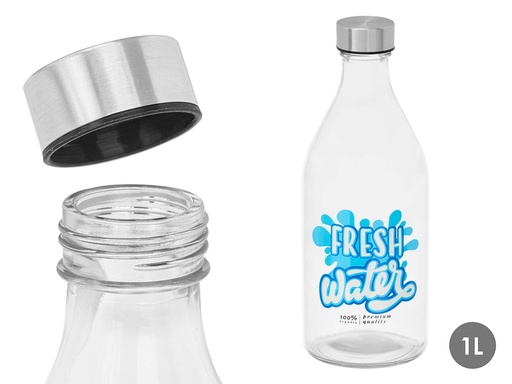 Botella Tapón Acero Fresh: Mantén Tu Agua Fresca y Saludable