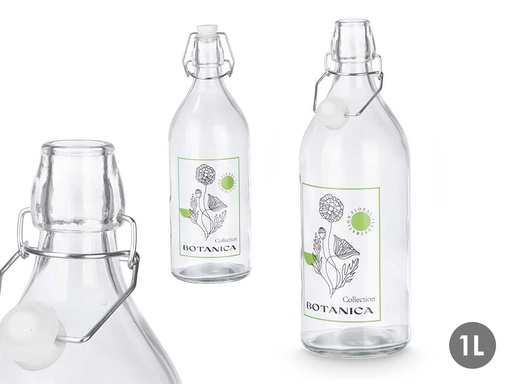 Botella botánica 1L: Estilo y frescura para tus bebidas diarias