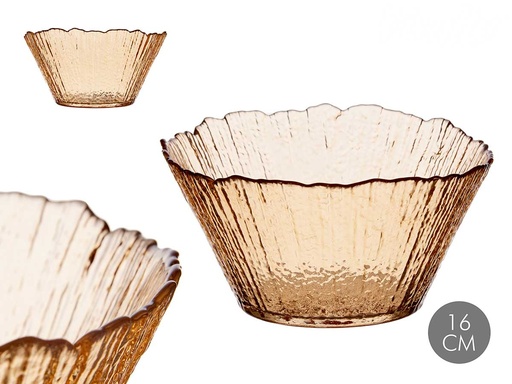 Bowl 16cm ámbar: Elegancia y Funcionalidad para Tu Mesa