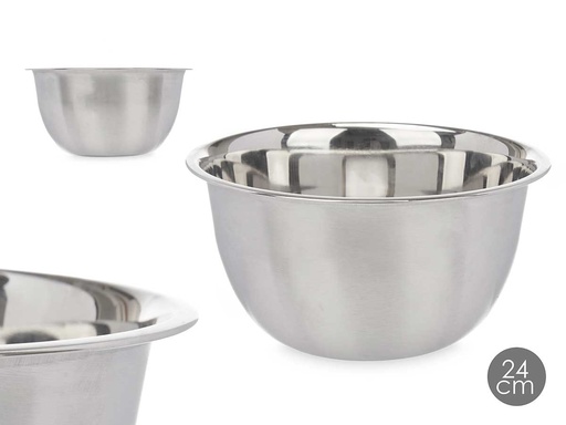Bowl acero 24cm: Elegancia y resistencia para tus comidas diarias