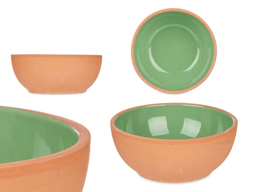 Bowl barro 20cm color verde: elegancia y funcionalidad para tu hogar
