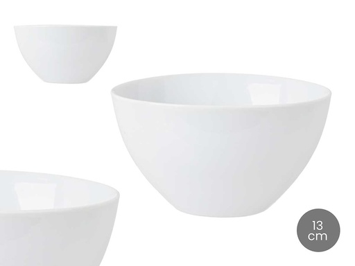Bowl de porcelana 13 cm: Elegancia y resistencia para tu mesa