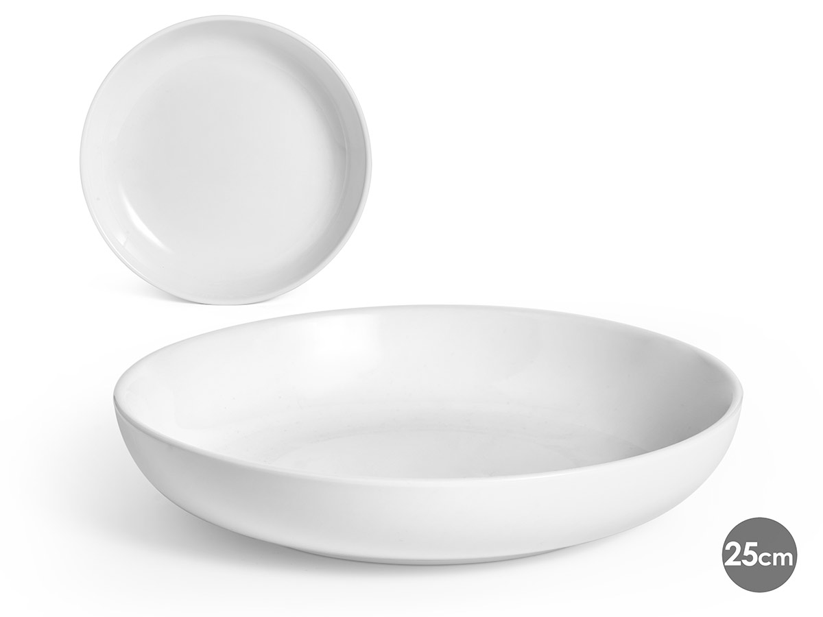 Bowl porcelana redondo, elegante y versátil para tus comidas