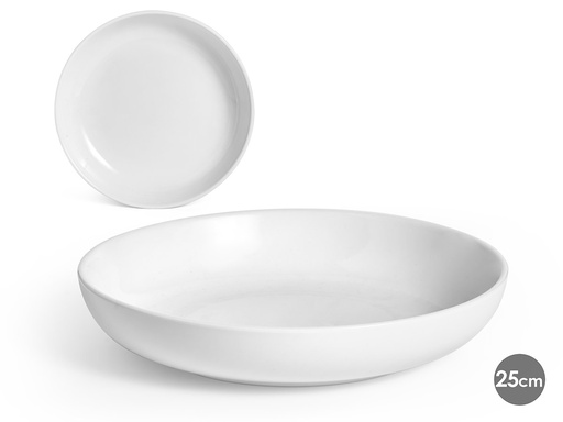 Bowl porcelana redondo, elegante y versátil para tus comidas