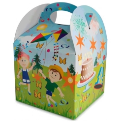 Caja Cartón Menú Infantil