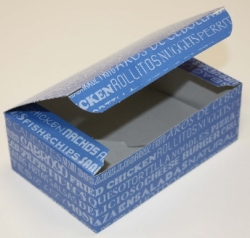 Caja Fast Food Cartón