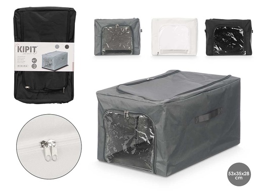 Caja organizadora cremallera surtida: orden y estilo en tu hogar