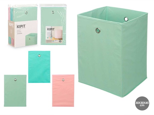 Caja plegable organizadora surtida en 3 vivos, ideal para tu hogar