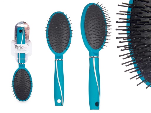 Cepillo cabello menta siliconado: Brillo y suavidad en tu pelo