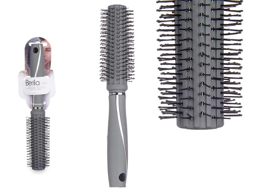 Cepillo cabello rizado gris siliconado, cuida y define tus rizos