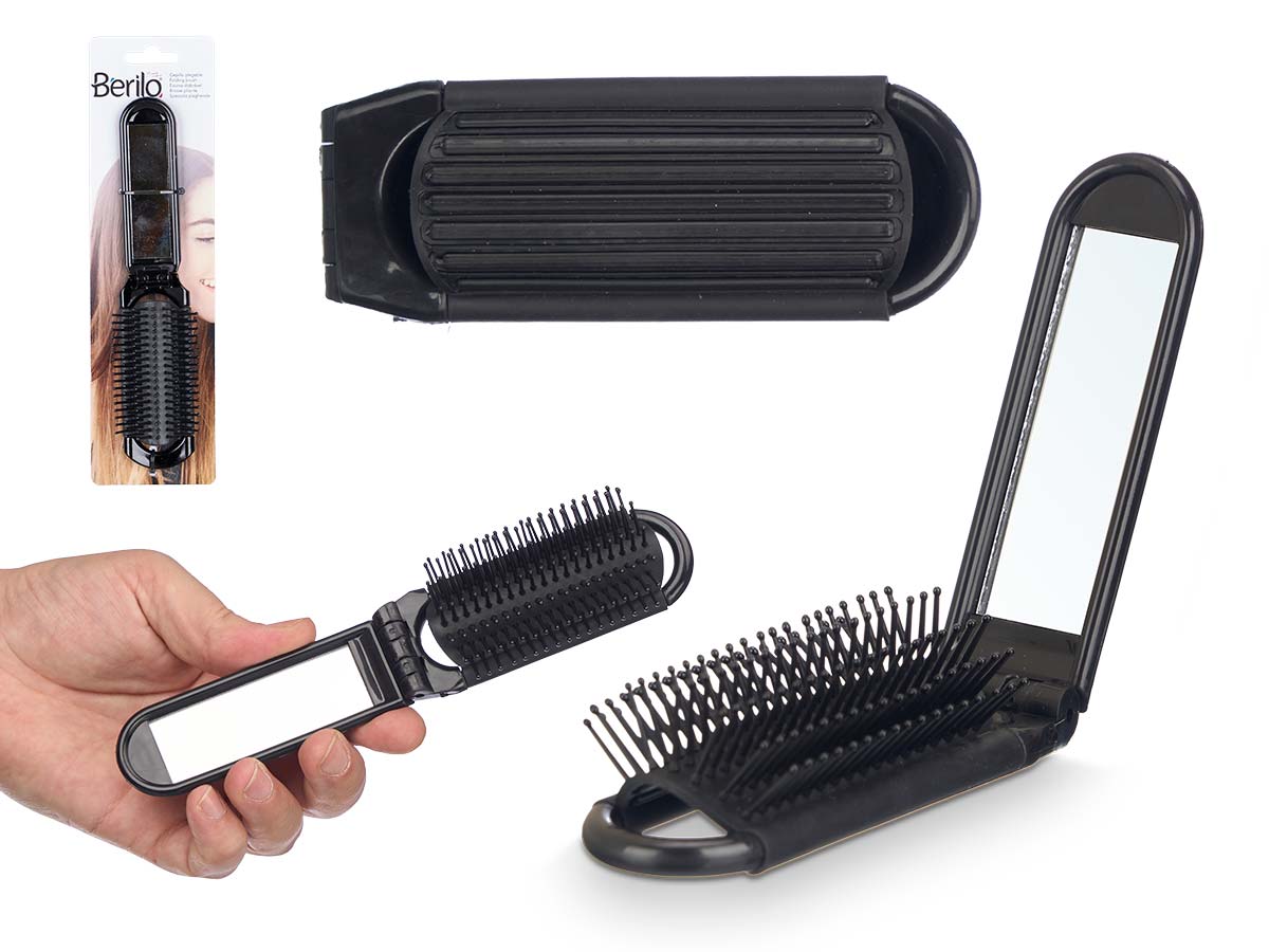Cepillo espejo plegable: ideal para llevar a cualquier lugar